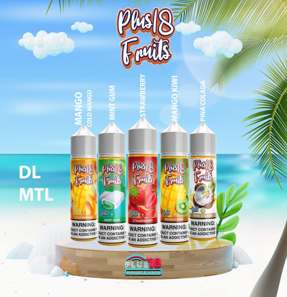 Plus 18 Fruits DL 60ml